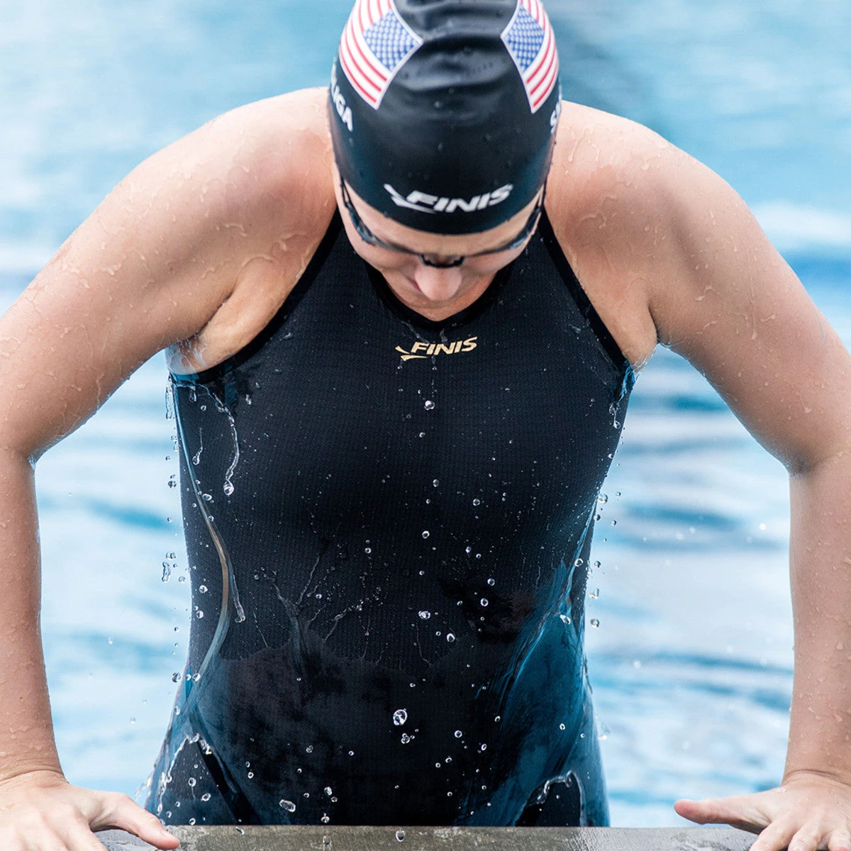 FINIS Rival 2.0 Closed Back Kneeskin | Elite Technical Racing Suit (Black) - Image 12