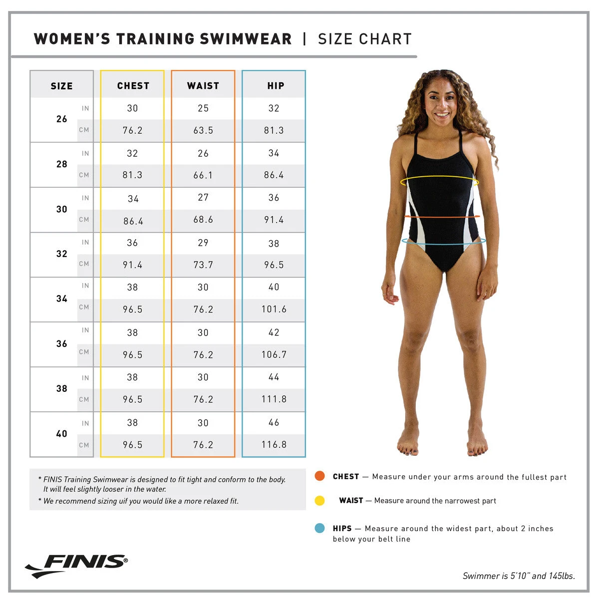 FINIS Solid Bladeblack | Durable Training And Competition Swimwear - Image 12