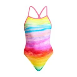 FUNKITA Ocean Ink | Girls Tie Me Tight One Piece