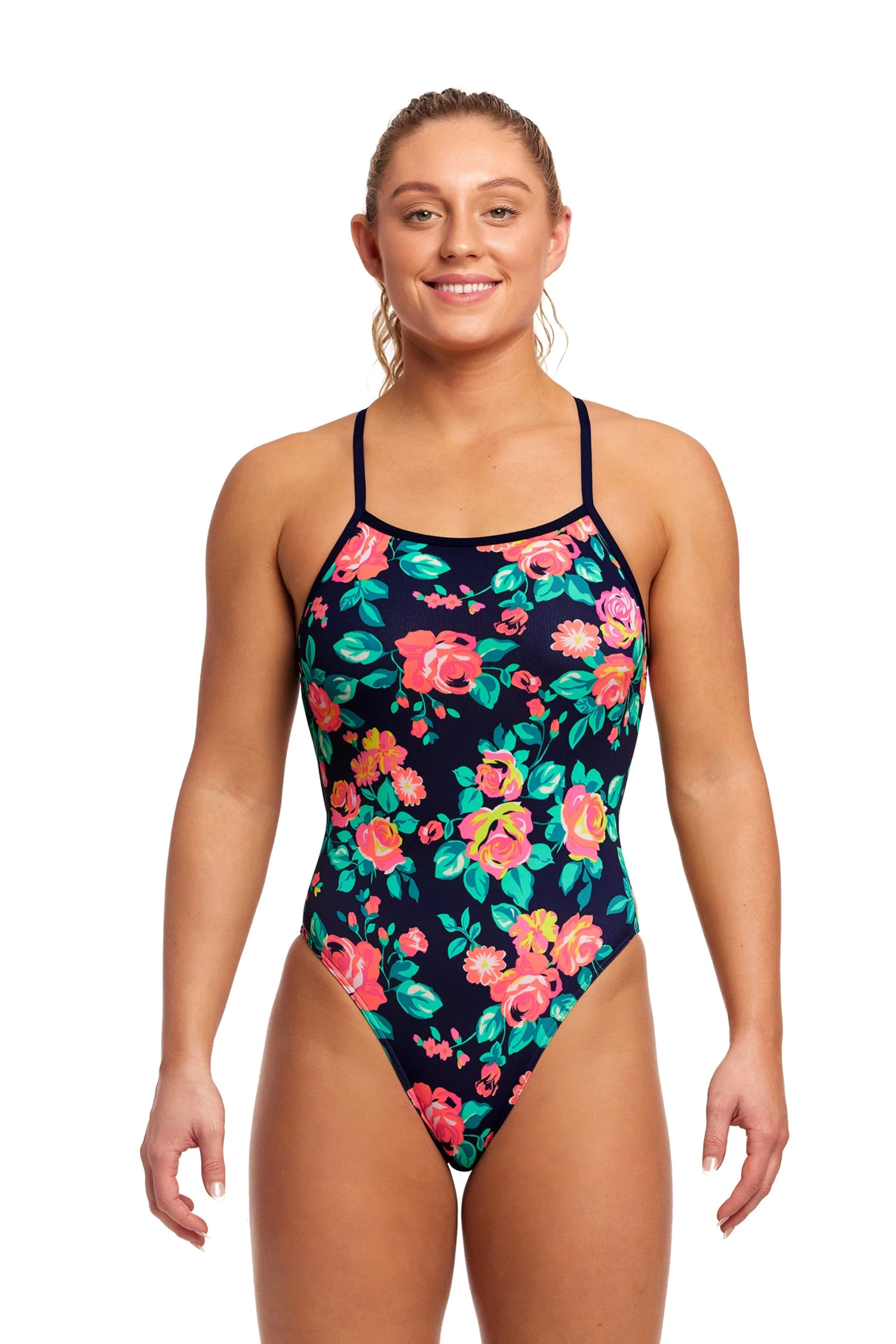 FUNKITA Full Bloom | Ladies Tie Me Tight One Piece - Image 10