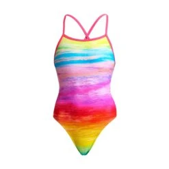 FUNKITA Ocean Ink | Ladies Tie Me Tight One Piece