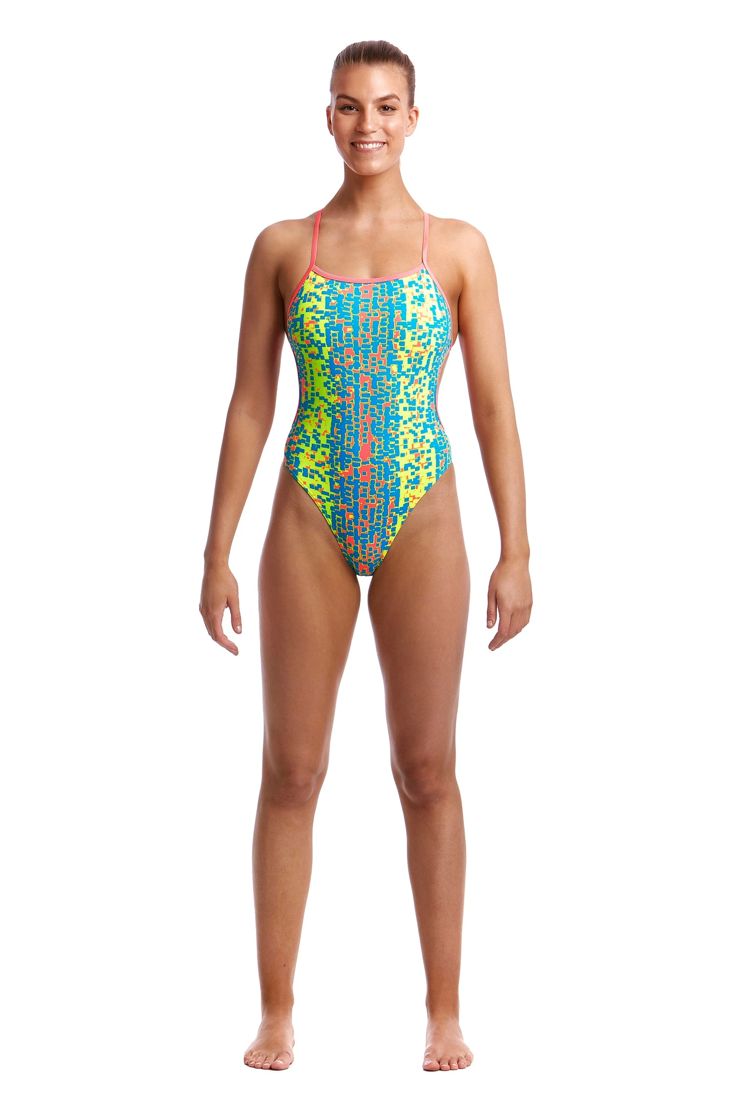 FUNKITA SECOND SKIN | LADIES TWISTED ONE PIECE - Image 2