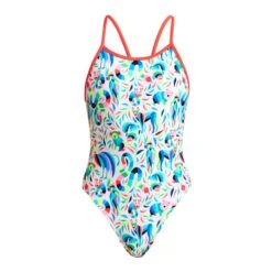 FUNKITA Winter Woolies | Girls Single Strap One Piece
