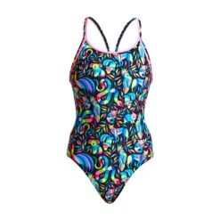 FUNKITA Night Life | Ladies Diamond Back One Piece