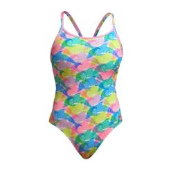 FUNKITA Pastel Porpie | Ladies Diamond Back One Piece
