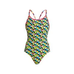 FUNKITA TOUCAN DO IT | LADIES ECO DIAMOND BACK ONE PIECE
