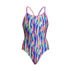 FUNKITA Wing Tips | Ladies Diamond Back One Piece