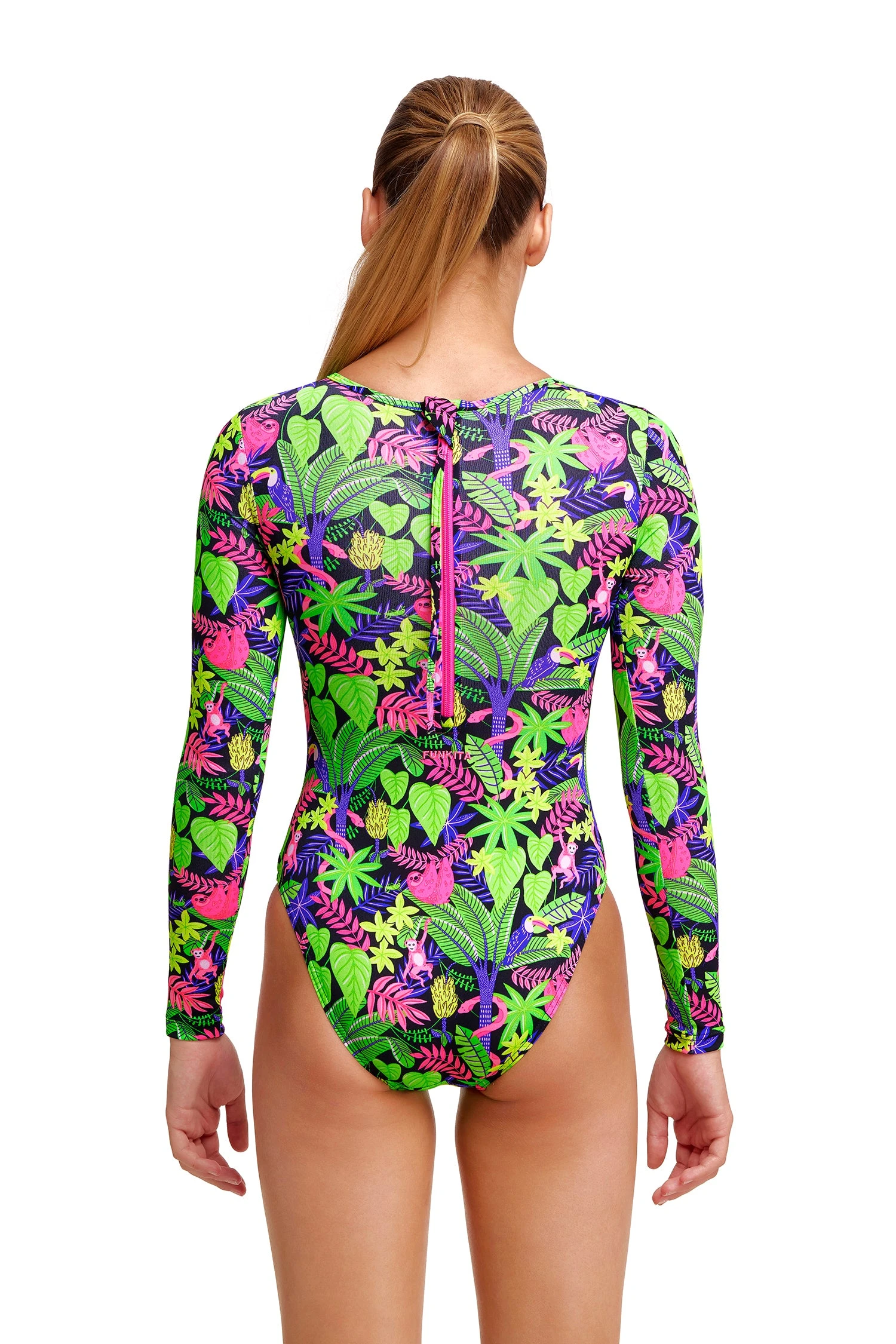 FUNKITA Sloth Slumber | Girls Long Shot One Piece - Image 2