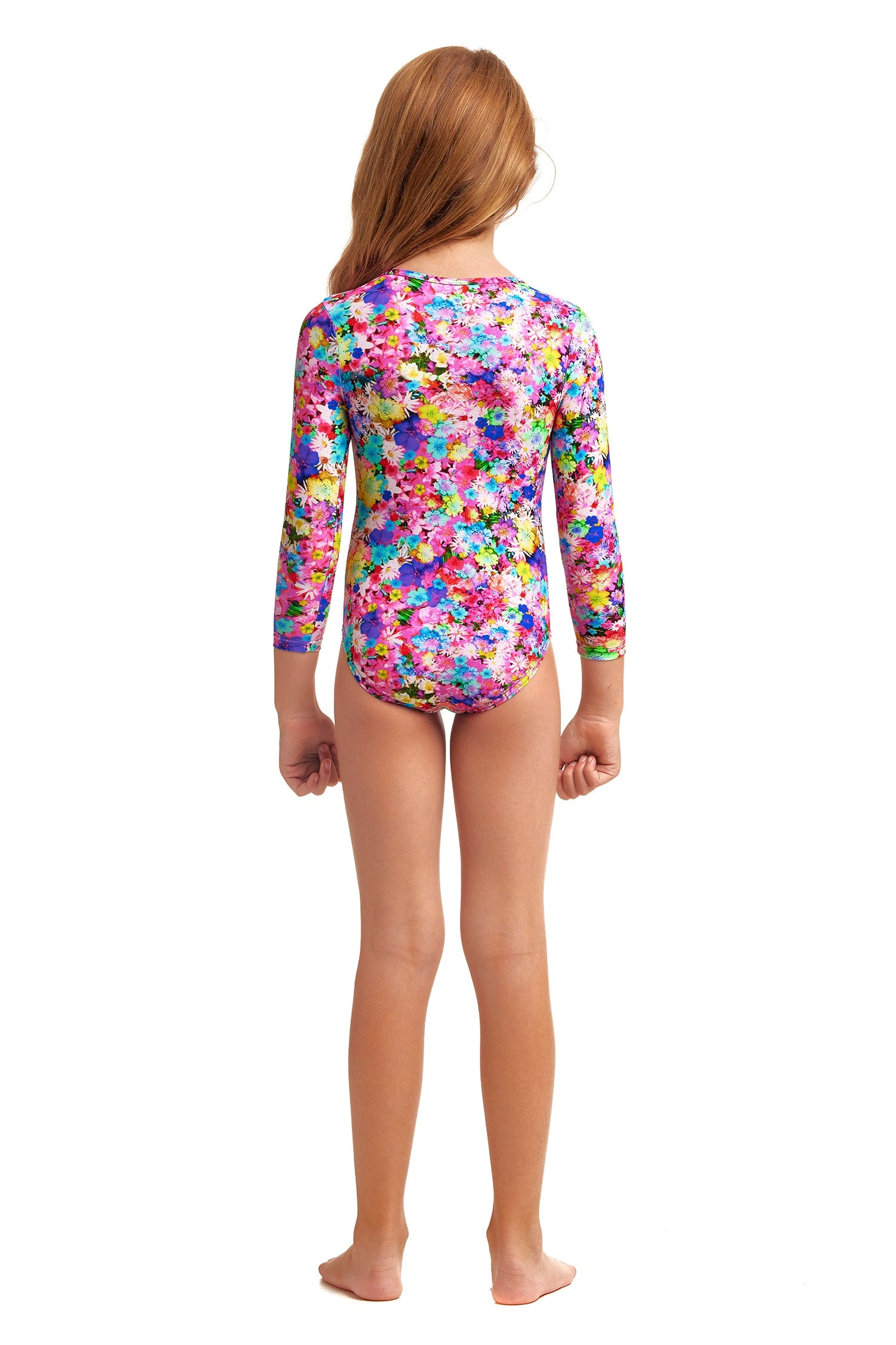 FUNKITA Garden Party | Toddler Girls Sun Cover One Piece - Image 4