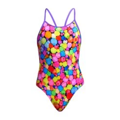 FUNKITA Bubble Tea | Girls Diamond Back One Piece
