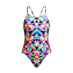 FUNKITA Crystal Eyes | Girls Diamond Back One Piece