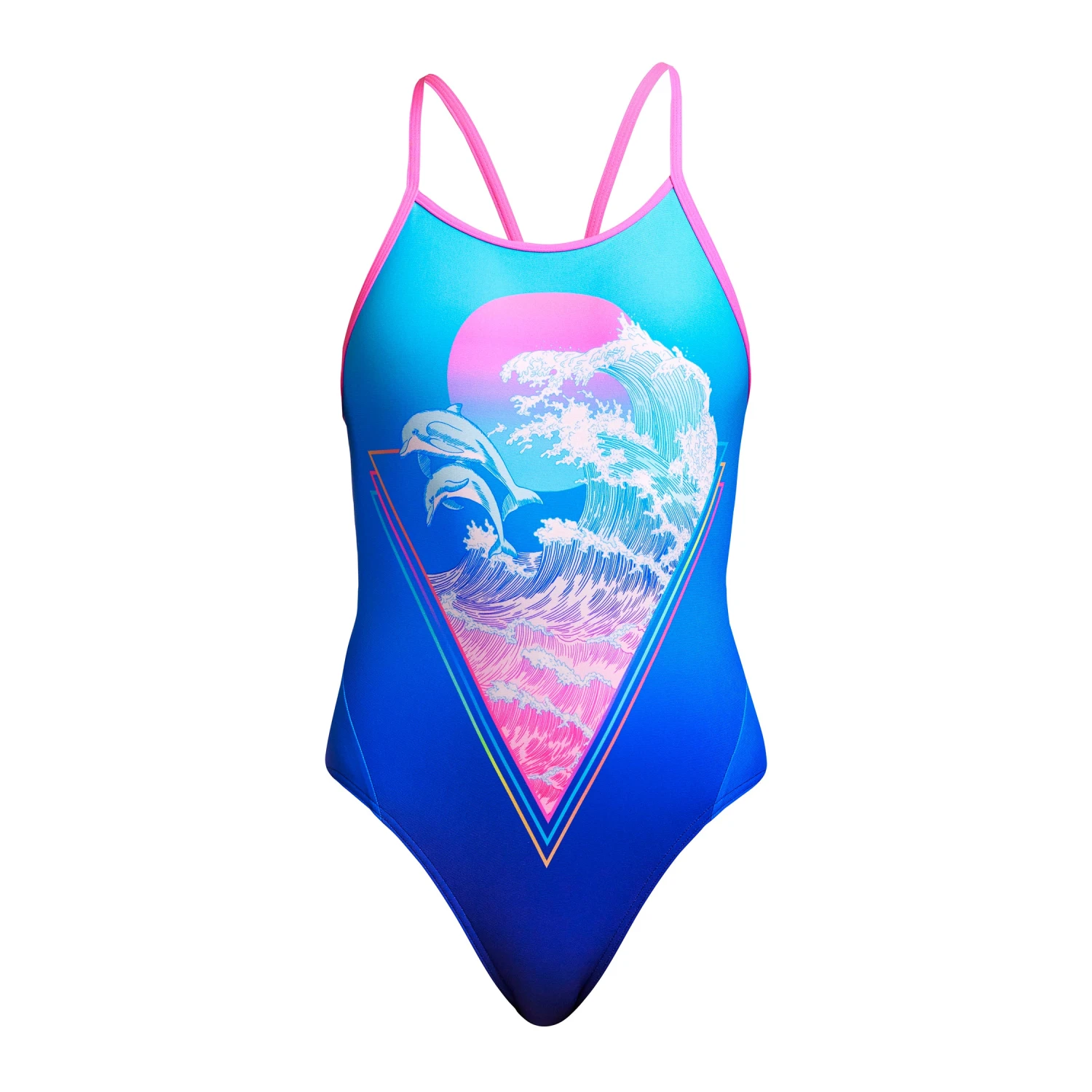FUNKITA Flying Flipper | Girls Diamond Back One Piece
