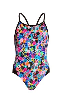 FUNKITA HANDSOME RANSOM | GIRLS DIAMOND BACK ONE PIECE