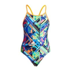 FUNKITA Kickflip | Girls Diamond Back One Piece
