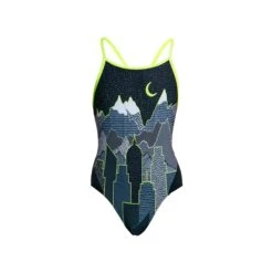 FUNKITA MOONLIGHTING | GIRLS DIAMOND BACK ONE PIECE