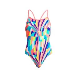 FUNKITA PASTEL PANEL | GIRLS DIAMOND BACK ONE PIECE