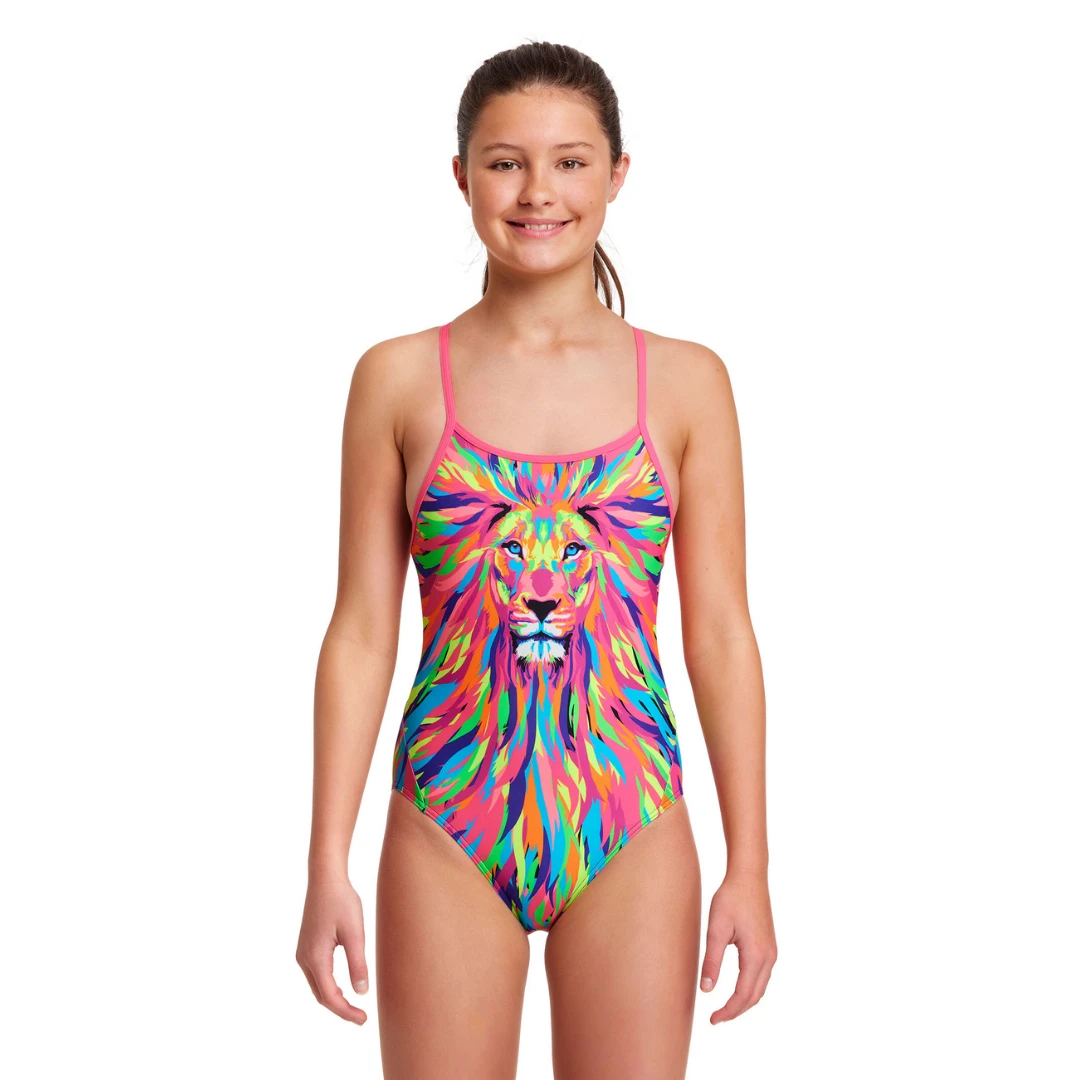 FUNKITA Pride Power | Girls Diamond Back One Piece