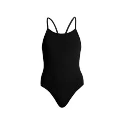 FUNKITA Still Black | Girls Diamond Back One Piece