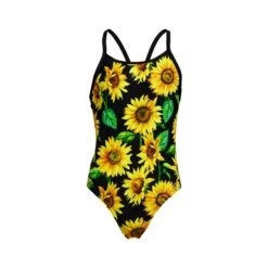 FUNKITA Sunny | Girls Diamond Back One Piece
