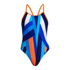 FUNKITA Scaffolded | Girls Diamond Back One Piece