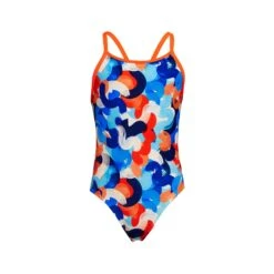 FUNKITA Wet Paint | Girls Diamond Back One Piece