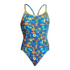 FUNKITA Big Cat Bash | Ladies Diamond Back One Piece