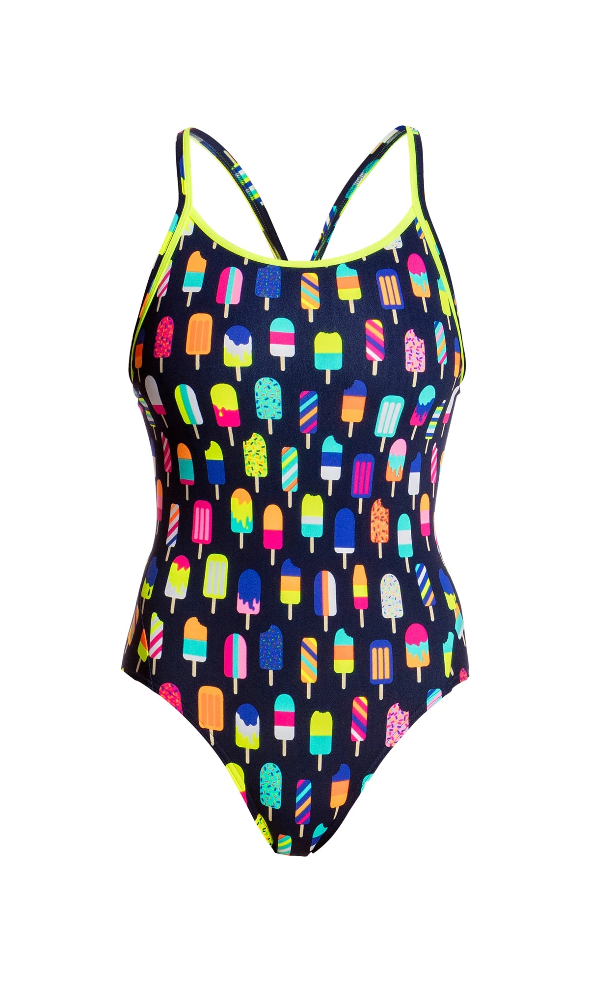 FUNKITA Frosty Fruits | Ladies Diamond Back One Piece