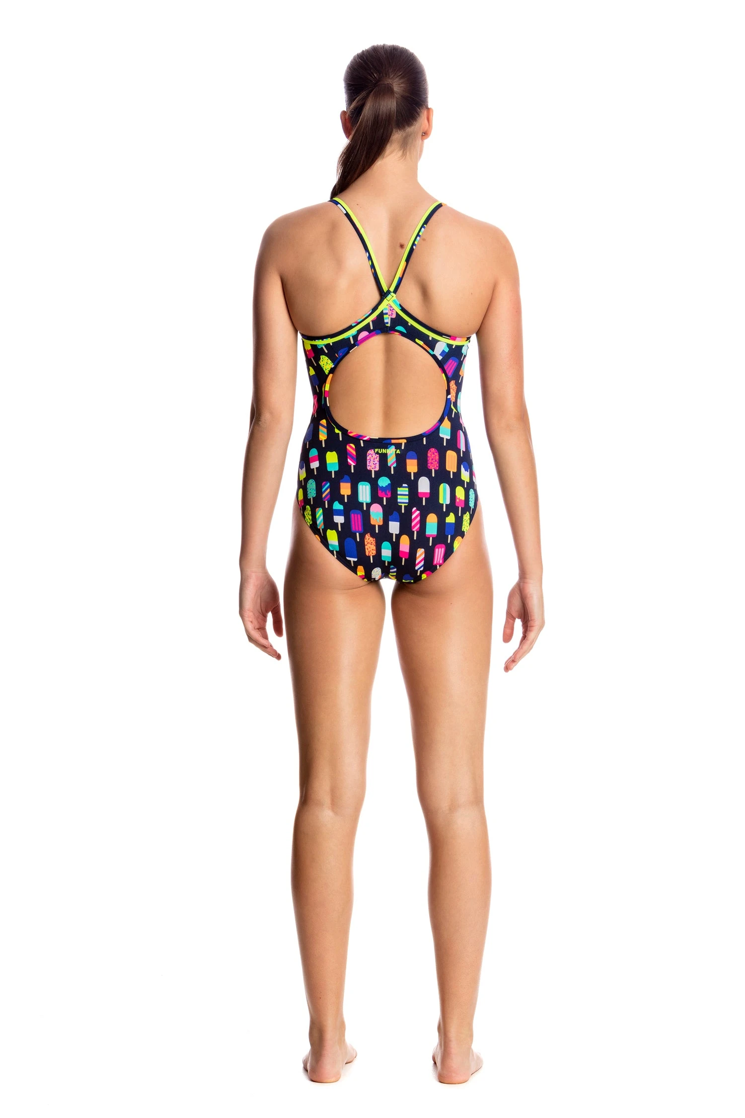 FUNKITA Frosty Fruits | Ladies Diamond Back One Piece - Image 2