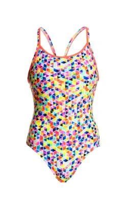 FUNKITA HEX ON LEGS | LADIES DIAMOND BACK ONE PIECE