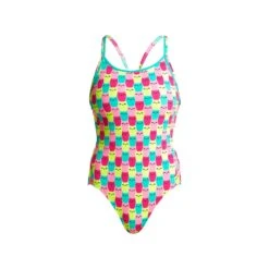FUNKITA MINTY MITTENS | LADIES DIAMOND BACK ONE PIECE