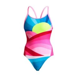 FUNKITA Summit Sunset | Ladies Diamond Back One Piece