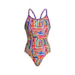 FUNKITA Top Spot | Ladies Diamond Back One Piece