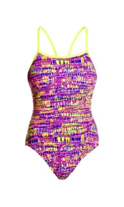 FUNKITA DOTTY DASH | LADIES SINGLE STRAP ONE PIECE