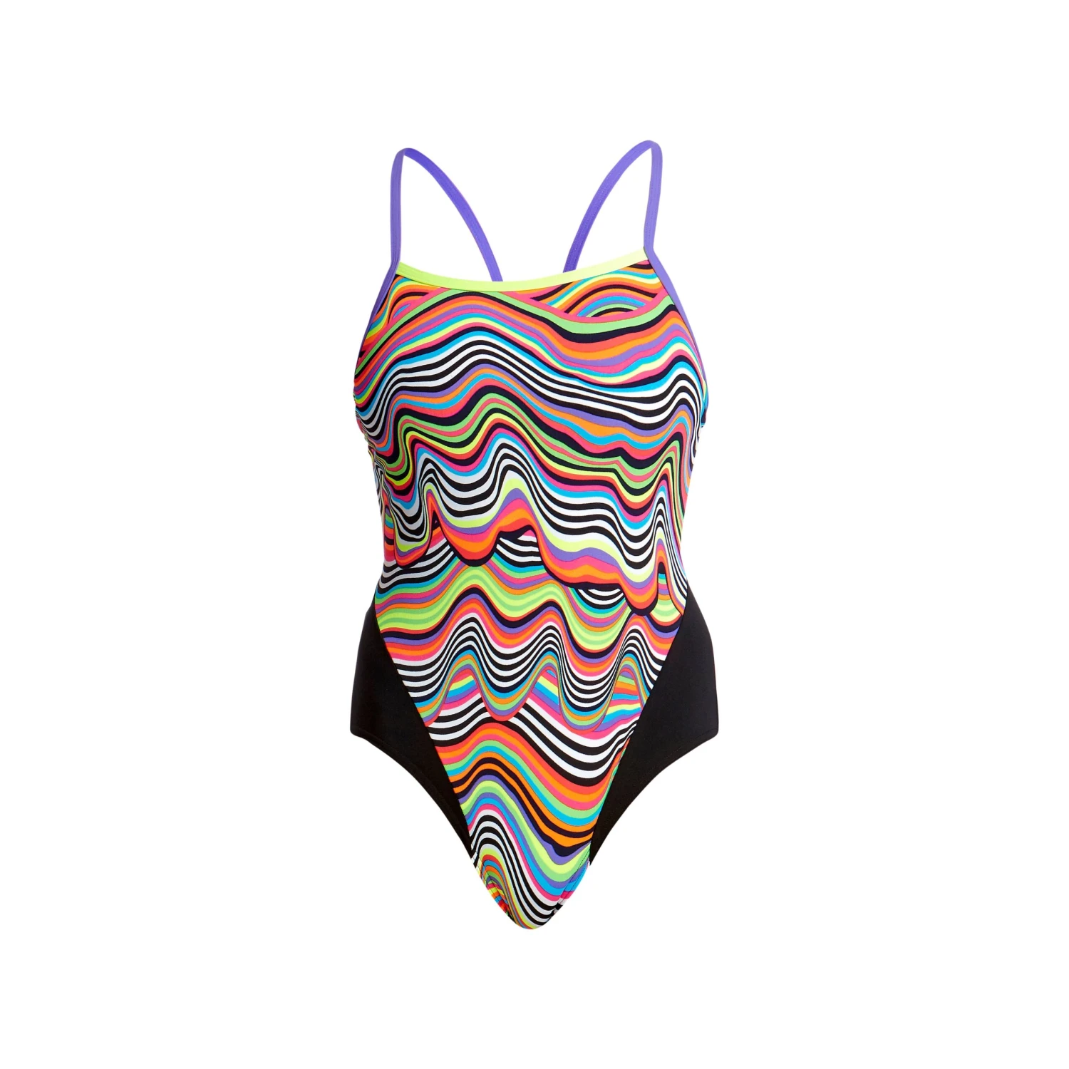 FUNKITA DRIPPING | LADIES SINGLE STRAP ONE PIECE