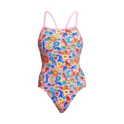 FUNKITA Feline Fiesta | Ladies Single Strap One Piece