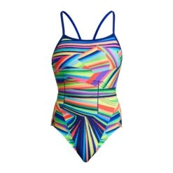 FUNKITA Land Lines | Ladies Single Strap One Piece