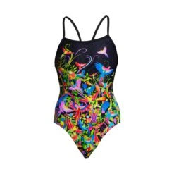 FUNKITA Macaw Magic | Ladies Single Strap One Piece