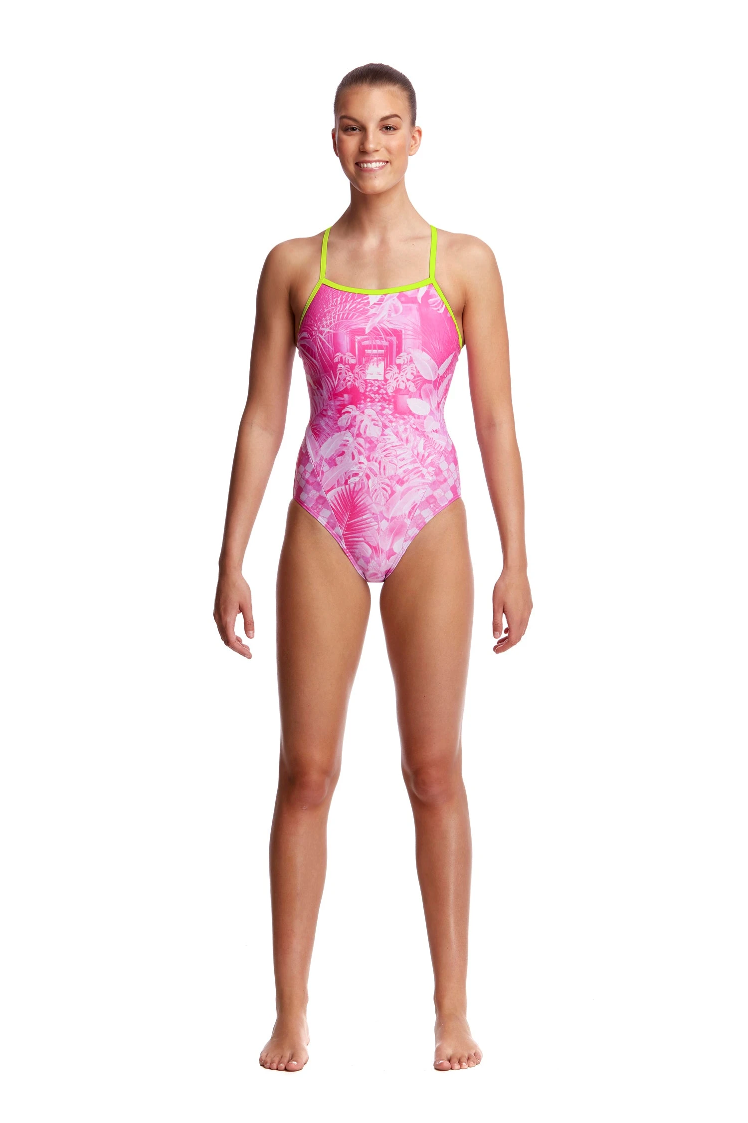 FUNKITA Pink Bliss | Ladies Single Strap One Piece - Image 3