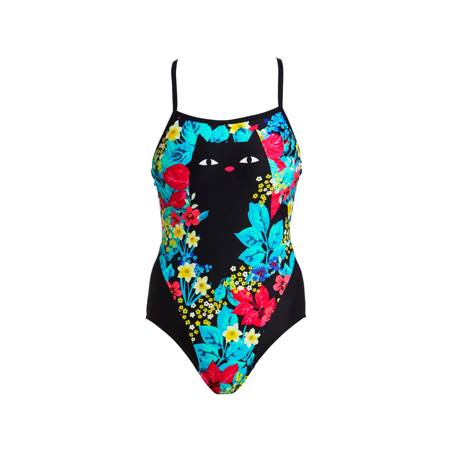 FUNKITA SCAREDY CAT | GIRLS SINGLE STRAP ONE PIECE