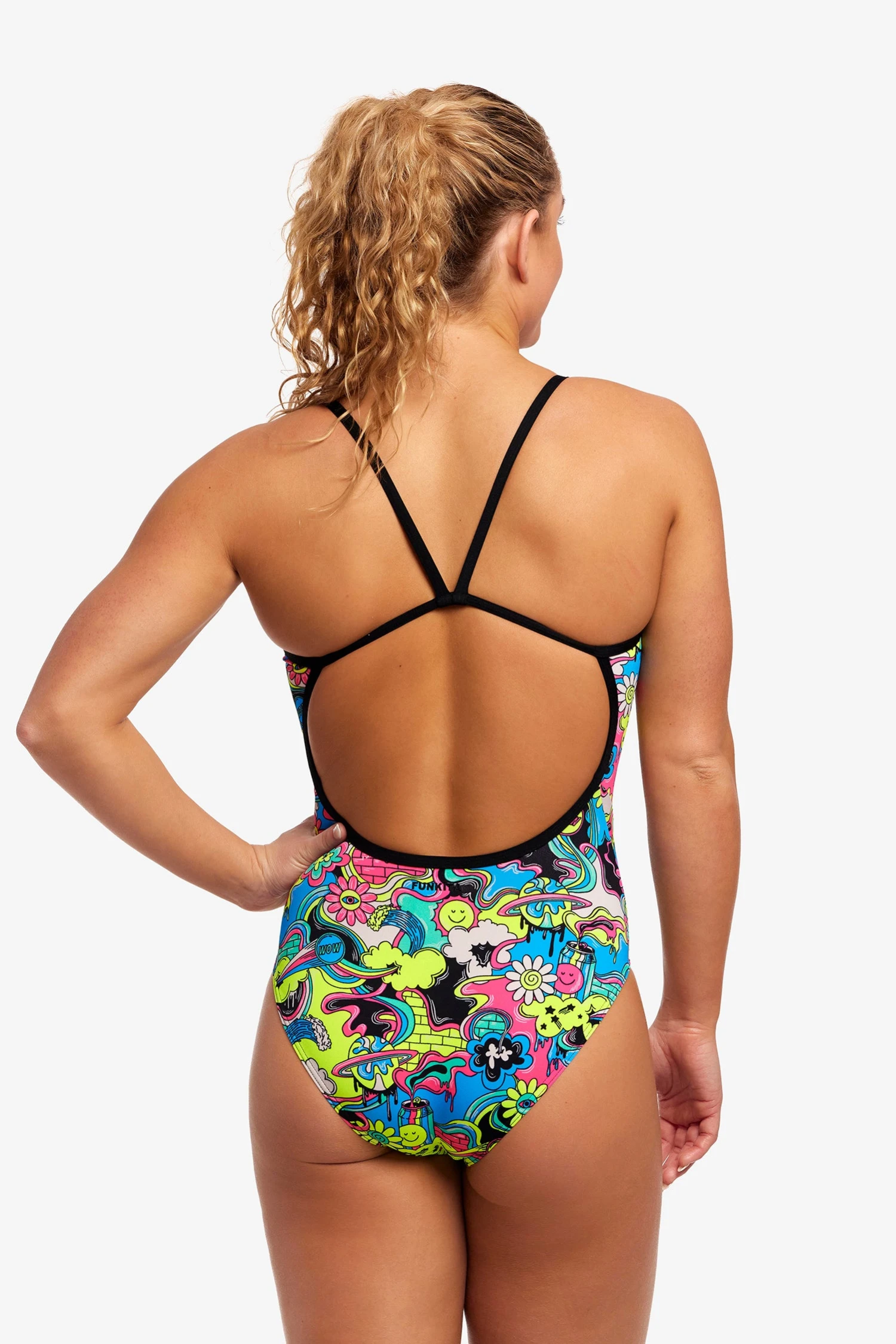 FUNKITA Smash Mouth | Ladies Single Strap One Piece - Image 7
