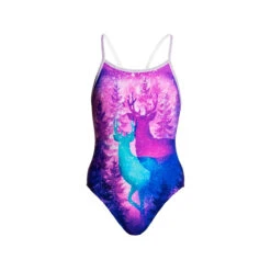 FUNKITA FOREST FAWN | GIRLS SINGLE STRAP ONE PIECE