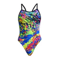 FUNKITA Paint Smash | Girls Single Strap One Piece