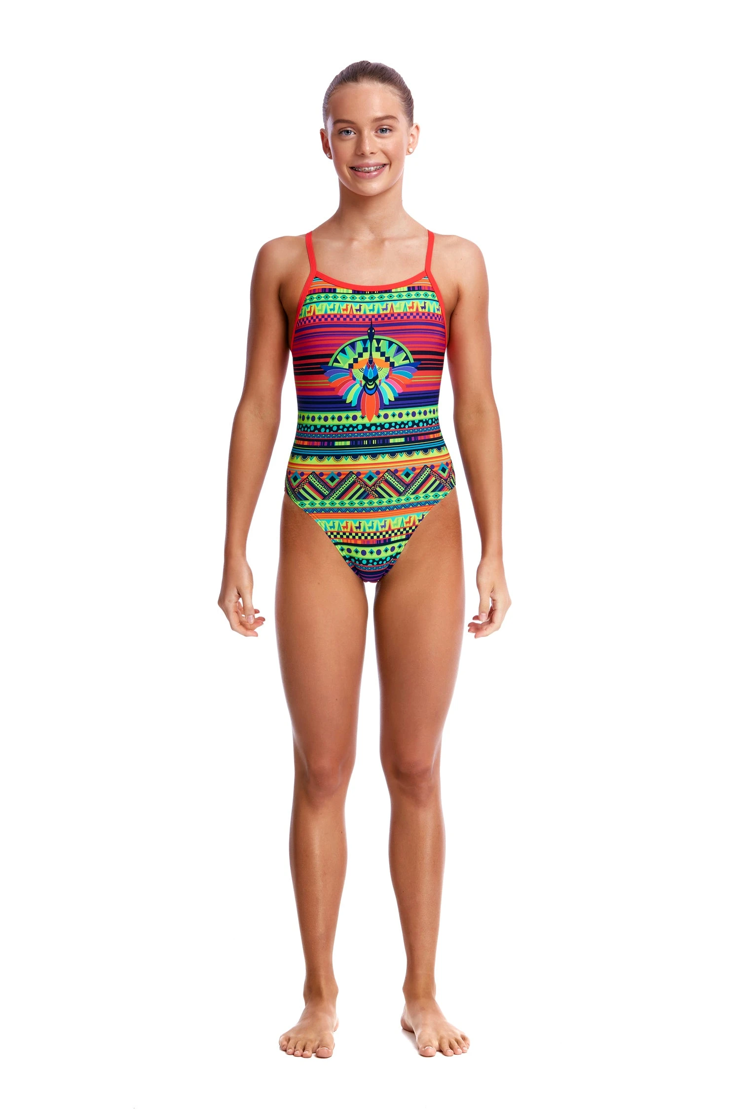 FUNKITA WINGSPAN | GIRLS SINGLE STRAP ONE PIECE - Image 2