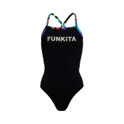 FUNKITA Beat It Black | Girls Strapped In One Piece