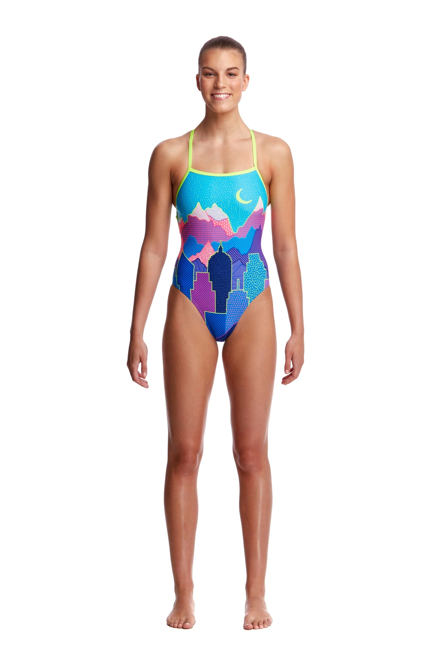 FUNKITA Metropolis | Ladies Strapped In One Piece - Image 3