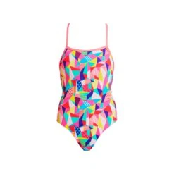 FUNKITA PASTEL PATCH | LADIES STRAPPED IN ONE PIECE