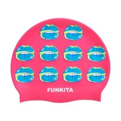 Funky Trunks Kiss Kiss | Silicone Swimming Caps