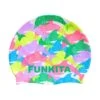 FUNKITA Pastel Porpie | Silicone Swimming Caps