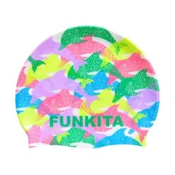 FUNKITA Pastel Porpie | Silicone Swimming Caps