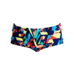 Funky Trunks Blocked Bars | Mens Eco Classic Trunks